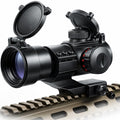 Tactical Scope Reflex Stinger 4 MOA Red - Green Dot Sight with Picatinny Mount (Black)
