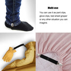 Boncas Improved Adjustable Elastic Boot Clips Boot Straps Pant Clips Stirrups Leg Straps Keeping Your Pants Tucked