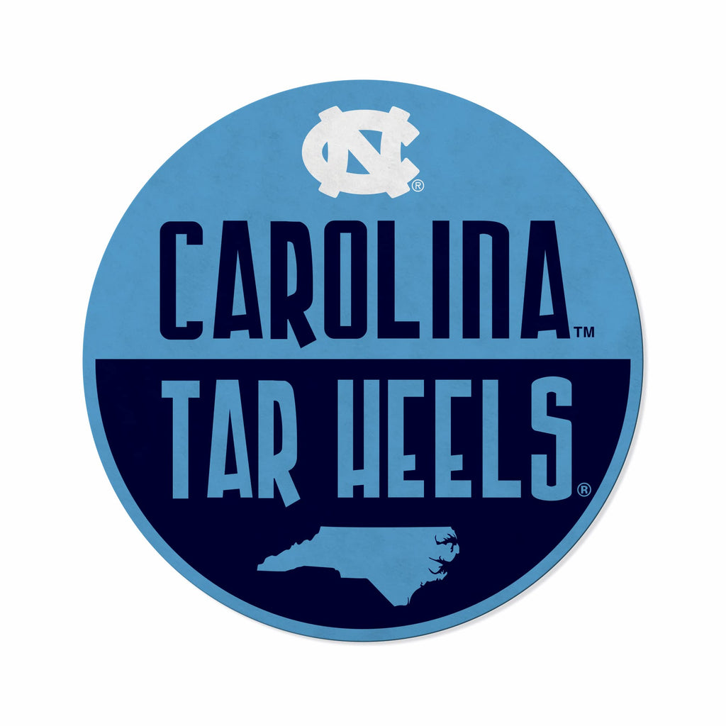 Rico Industries Ncaa North Carolina Tar Heels Classic Shape Cut Pennant - Home And Living Room D  Cor - Soft Felt Ez To Hang