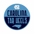 Rico Industries Ncaa North Carolina Tar Heels Classic Shape Cut Pennant - Home And Living Room D  Cor - Soft Felt Ez To Hang