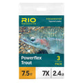 RIO Products Powerflex Trout Leader 3-Pack - 9ft Fly Fishing Tapered Leaders with Perfection Loop - Advanced Copolymer for Stren