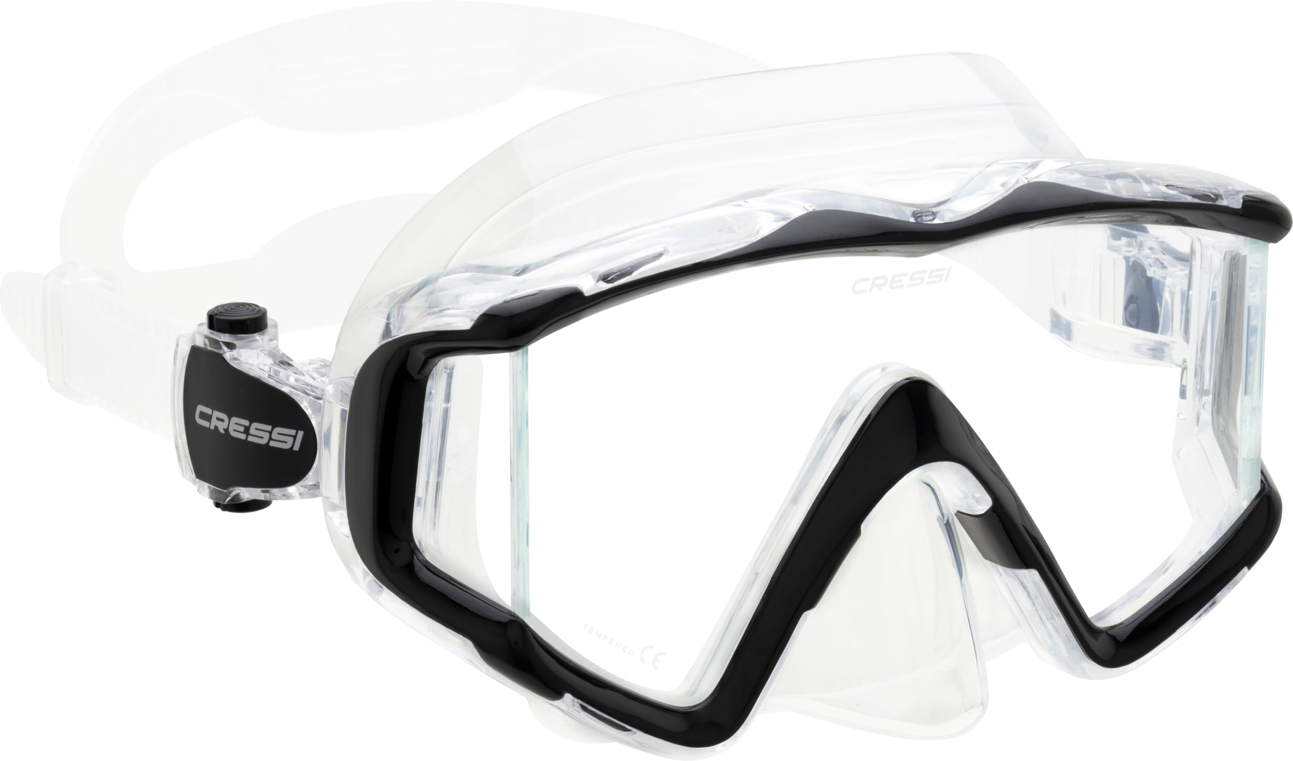 Cressi Pano 3, Clear/Black
