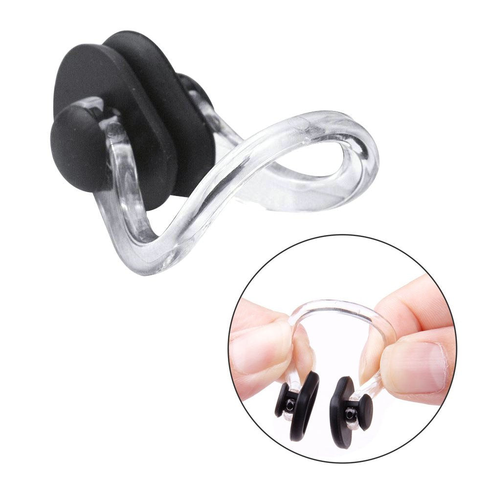 Linwnil 10Pcs Nose Clip For Swimming Nose Plugs For Kids And Adults Multi-Color