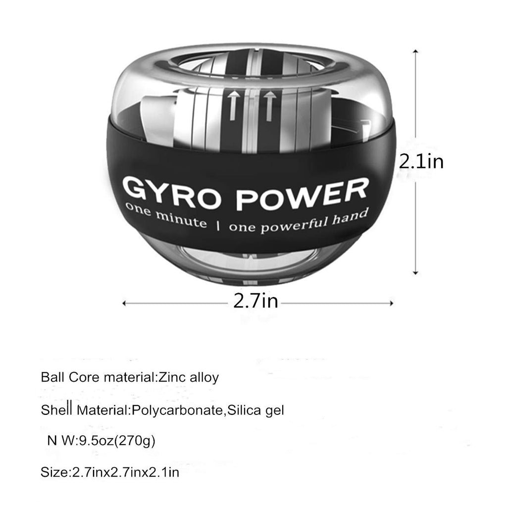 Self-Starting Wrist Gyro Ball Wrist Strengthening Device Hand Enhancer Forearm Exerciser Used To Strengthen Arms Fingers Wrist B