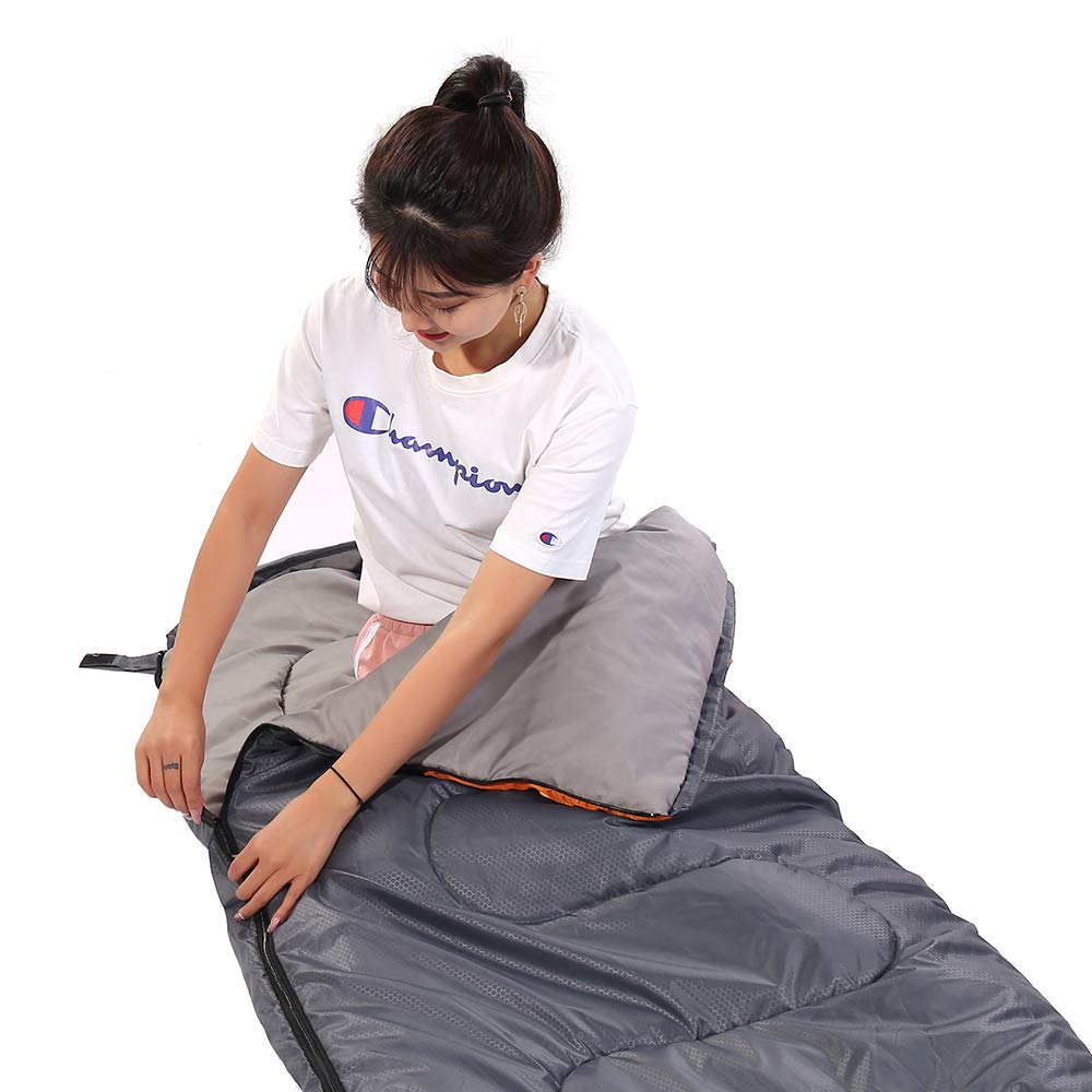 Swtmerry Sleeping Bag 3 Seasons (Summer, Spring, Fall) Warm & Cool Weather - Lightweight,Waterproof Indoor & Outdoor Use For Kid