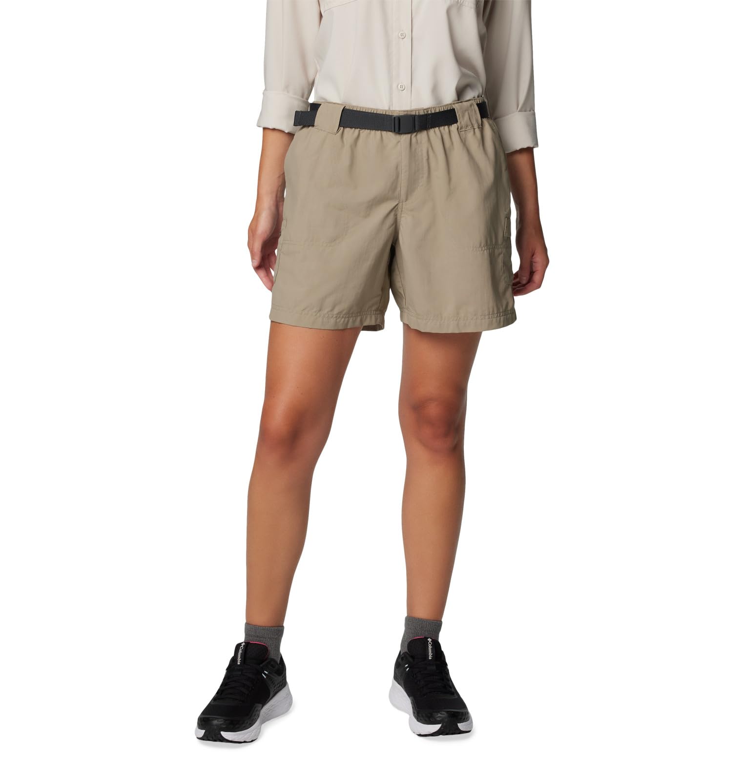 Columbia Womens Sandy River Cargo Short II, Tusk, XX-Large