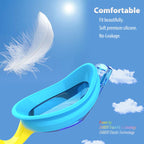Zabert K20 Swimming Goggles For Kids Toddler Youth Girls Boys Junior Jr Childrens Child Little Age 3 4 5 6 7 8 9 10 Years Anti F