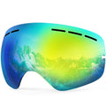 Zionor Ski Goggles Lens, Xmini 100% Otg Snow Goggles Detachable Lens For Youth Kids