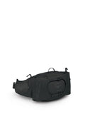 Osprey Talon 6L Mens Lumbar Hiking Waist Pack - Fanny Pack with Water Bottle Holders, Black/Coal Grey