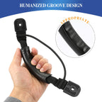 Anndason 2 Pcs Black Kayak Canoe Boat Side Mount Carry Handles/Paddle Park Kayak Handles And Hardwares