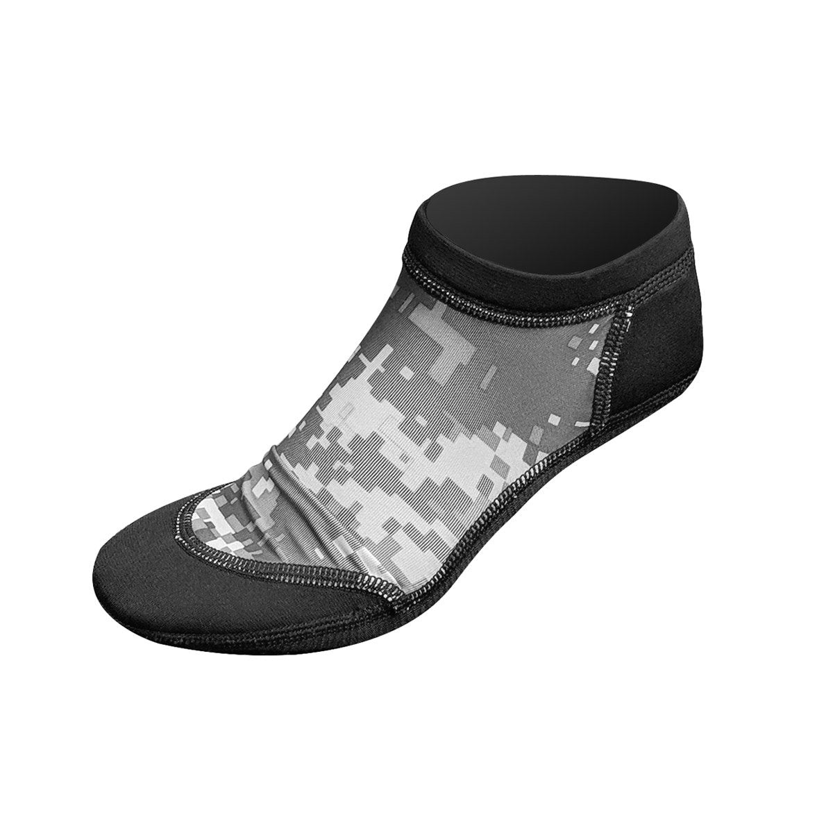 Tilos Sport Skin Socks - UV Protection, Sand-Proof, Quick-Dry for Beach, Swimming, Snorkeling, Diving - Adults & Kids (2XL, Digi