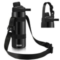 Easyacc Water Bottle Handle Shoulder Strap, For 12Oz - 64 Oz Hydro Flask Wide Mouth And Universal Water Bottles, With Carabiner,