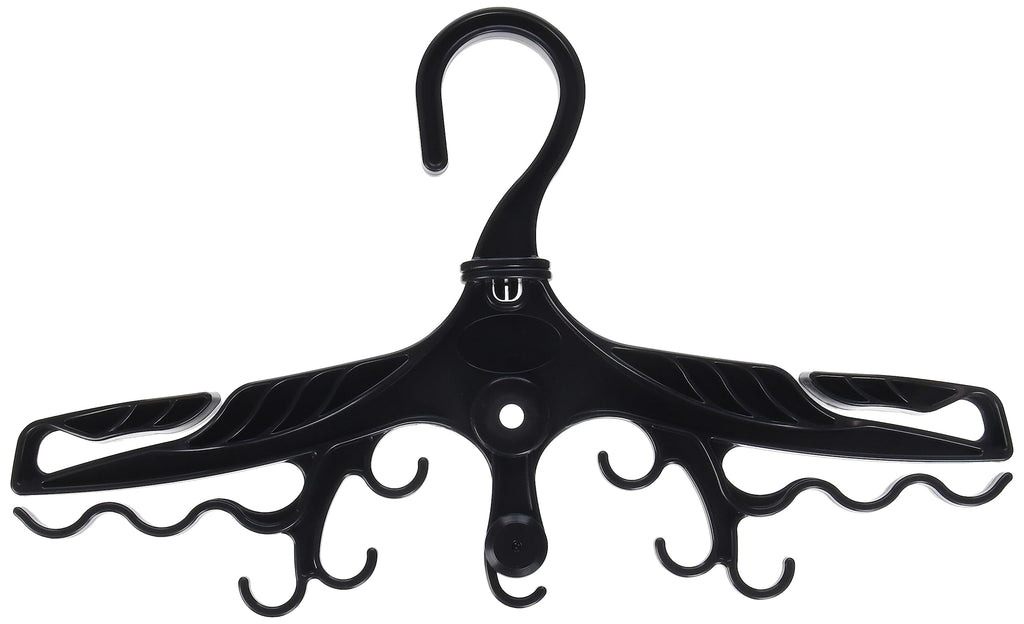 Scuba Choice Scuba Diving Deluxe Bcd Wetsuit Drysuit Multi Purpose Black Hanger With Din Thread