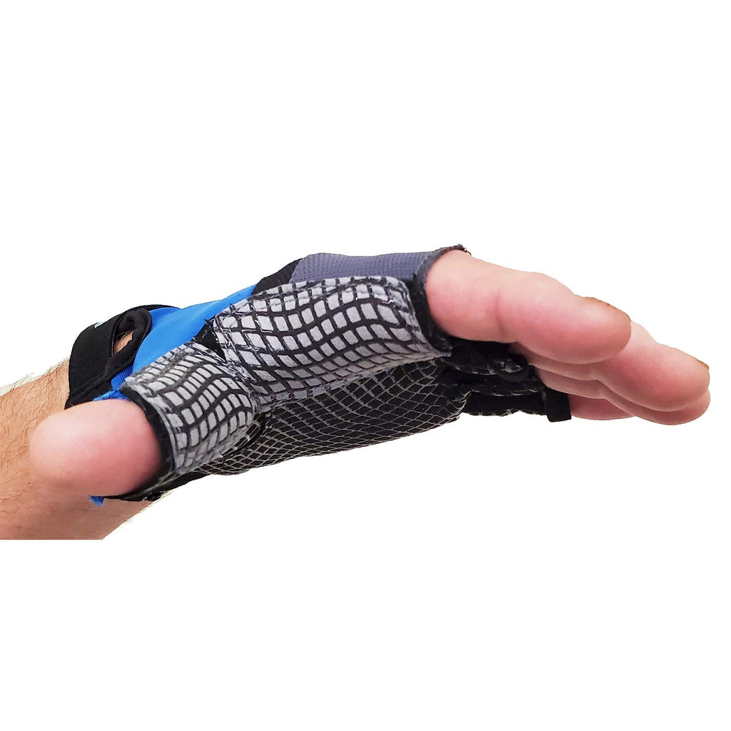 Waterline Half Finger Paddling Gloves For Kayaks, Canoes And Sup Paddle Boards (Small)