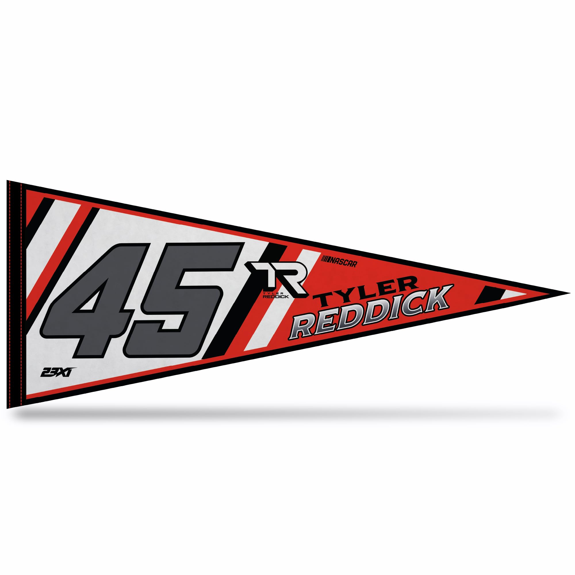 Rico Industries Nascar Racing Tyler Reddick 12'' X 30'' Felt Wall D  Cor Pennant - Great For Home/Bed Room/Man Cave D  Cor