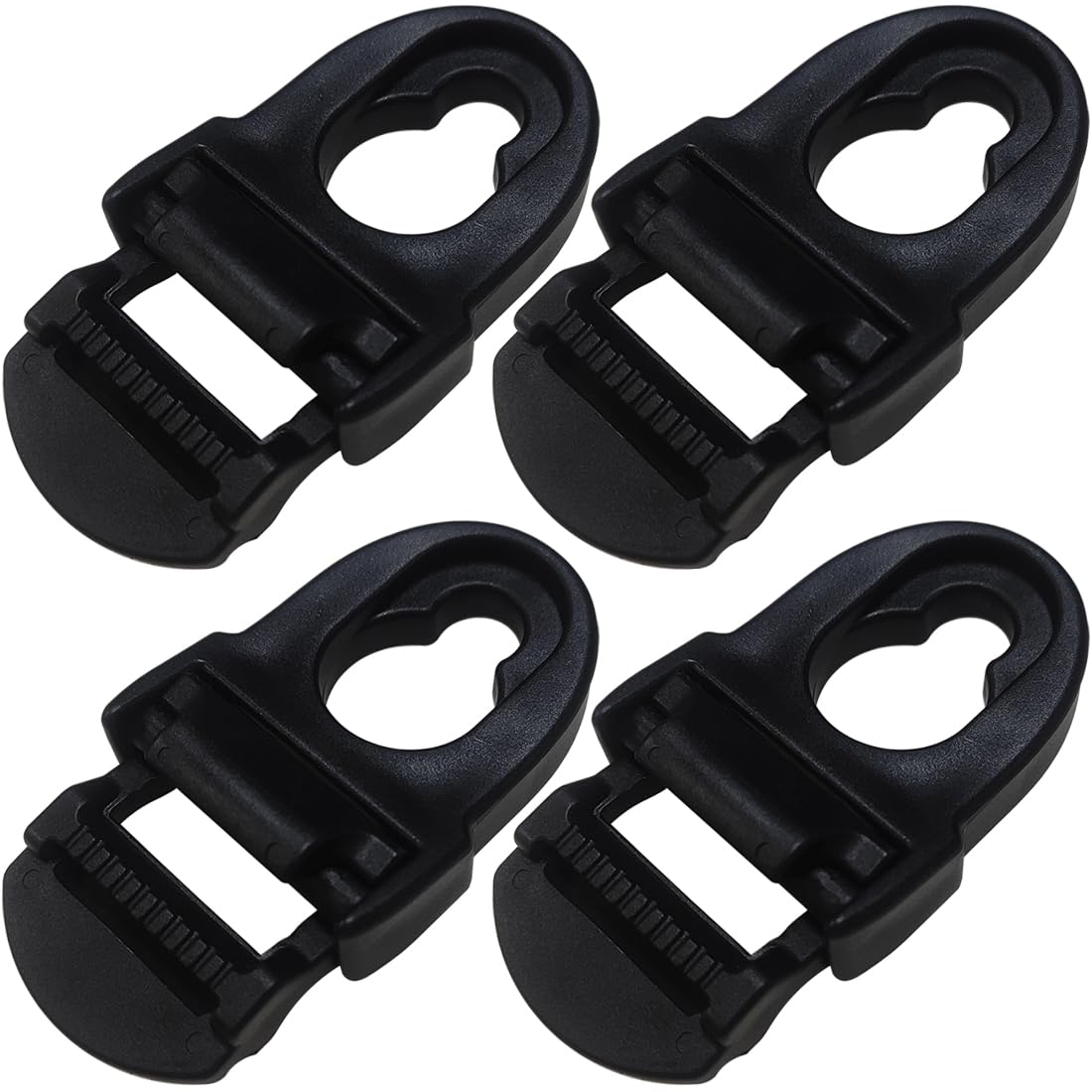 Popbee 4 Sets Kayak Seat Clips and Hooks, Kayak Seat Repair Clip, Kayak Seat Repair Clip, Kayak Straps Seat Clip with Straps, Ka