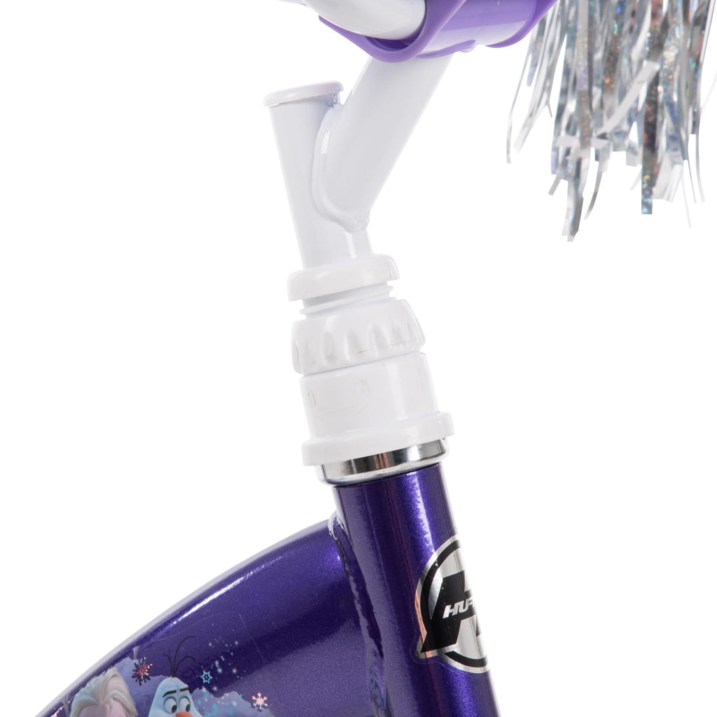 Huffy Disney Frozen 2 16'' Girls' Bike, Ideal For Ages 4-6 Years Old, Removable Training Wheels, Whimsical Wintry Graphics, Stur