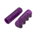 Mini Lowrider Sparkle Flake Bicycle Grips, (Purple)