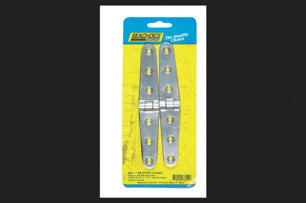 Hinge Strap 6'' Stainless