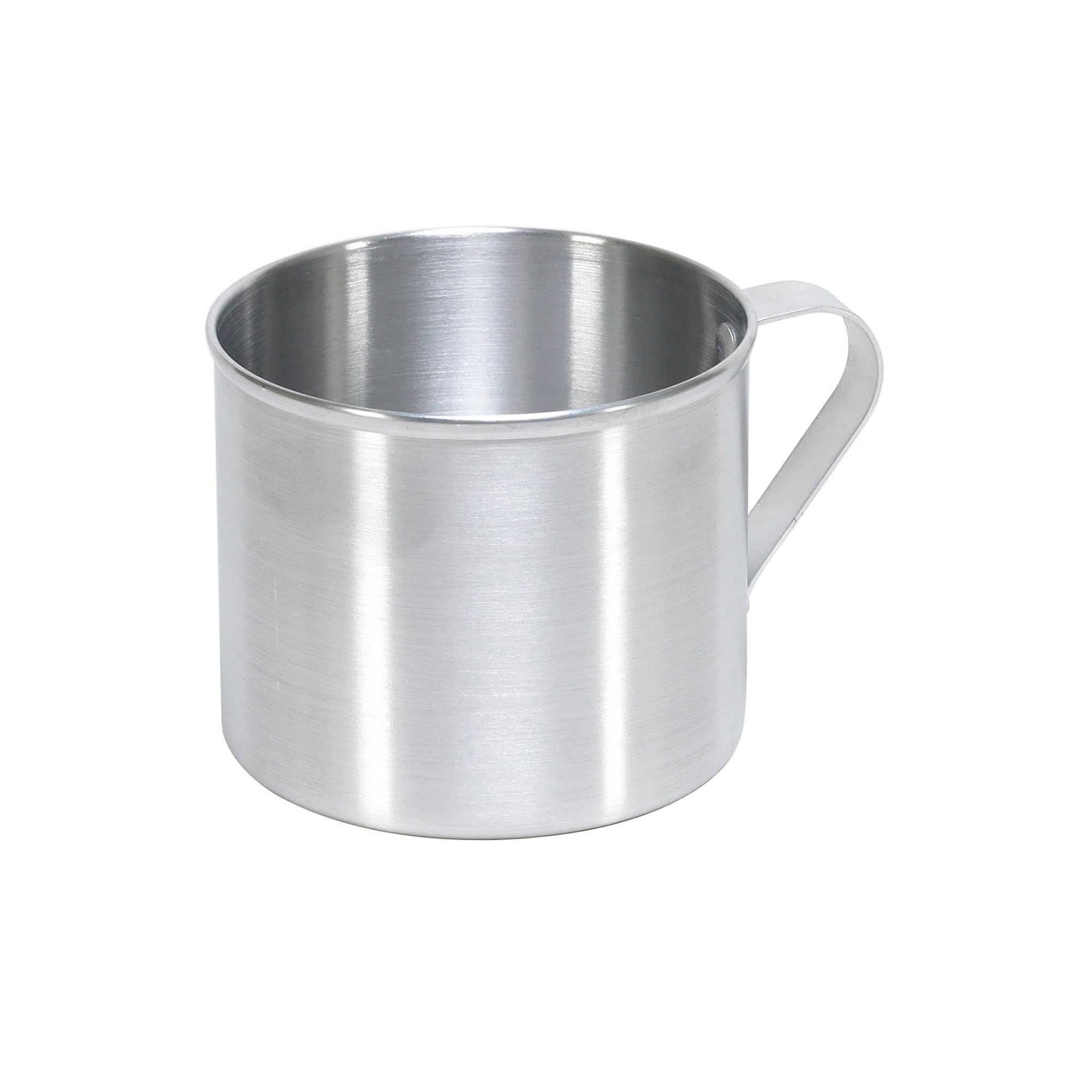 Imusa USA Aluminum Stovetop Use or Camping 1.25Quart, Silver Mug, 1 Count (Pack of 1), Multicolor