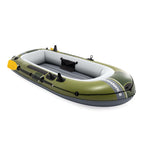 Intex 66332Ep Seahawk 2 Inflatable Boat Set: Includes Deluxe 48In Aluminum Oars And High-Output Pump - Superstrong Pvc - Fishing