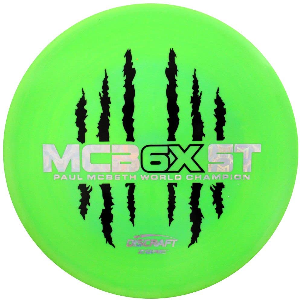 Discraft Limited Edition Paul Mcbeth 6X Commemorative Mcbeast Stamp Zone Putter Golf Disc - Colors Will Vary