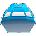 Outdoormaster Pop Up Beach Tent For 4 Person - Easy Setup And Portable Beach Shade Sun Shelter Canopy With Upf 50+ Uv Protection