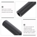 Toddmomy 2 Pcs Club Extension Driver Fairway Extender Graphite Shaft Extender Putter Extension Rod Golfing Accessories Graphite