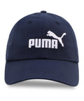 Puma | Ace Embroidered Logo Baseball Cap | Navy | Osfa