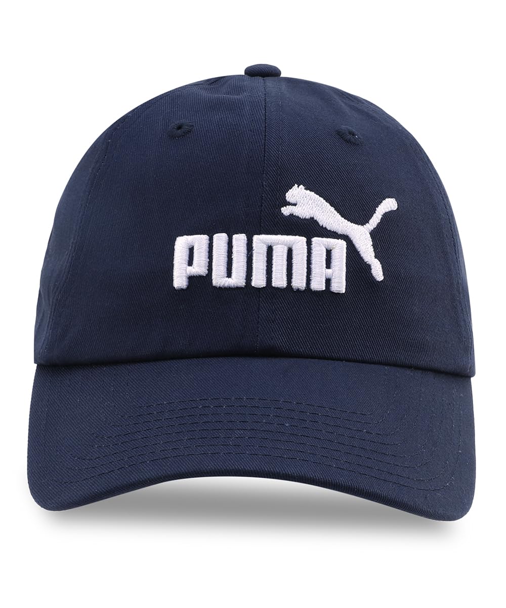 Puma | Ace Embroidered Logo Baseball Cap | Navy | Osfa