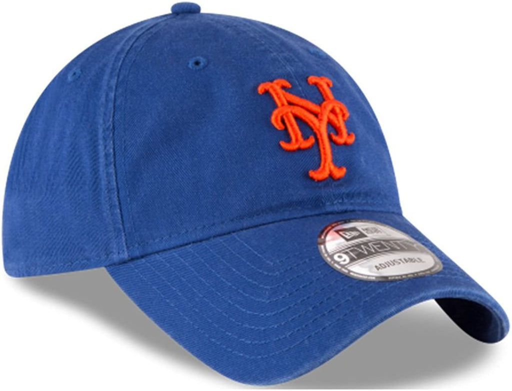 New Era Mlb Core Classic 9Twenty Adjustable Hat Cap One Size Fits All (New York Mets)
