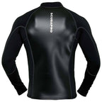 Scubapro Men'S Hybrid Thermal Diving Top, Long-Sleeve, Large, Black