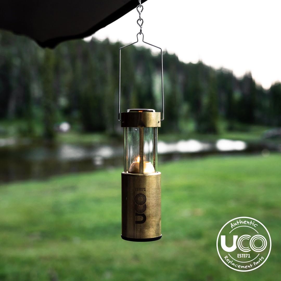 Uco 12-Hour Natural Beeswax Candles - Candle Lantern - 3 Pack