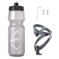 GEMFUL 24 oz Cycling Water Bottle and Cage Set BPA Free Bike Water Bottle Holder Combo Lightweight Leakproof Drink Bottles fits 