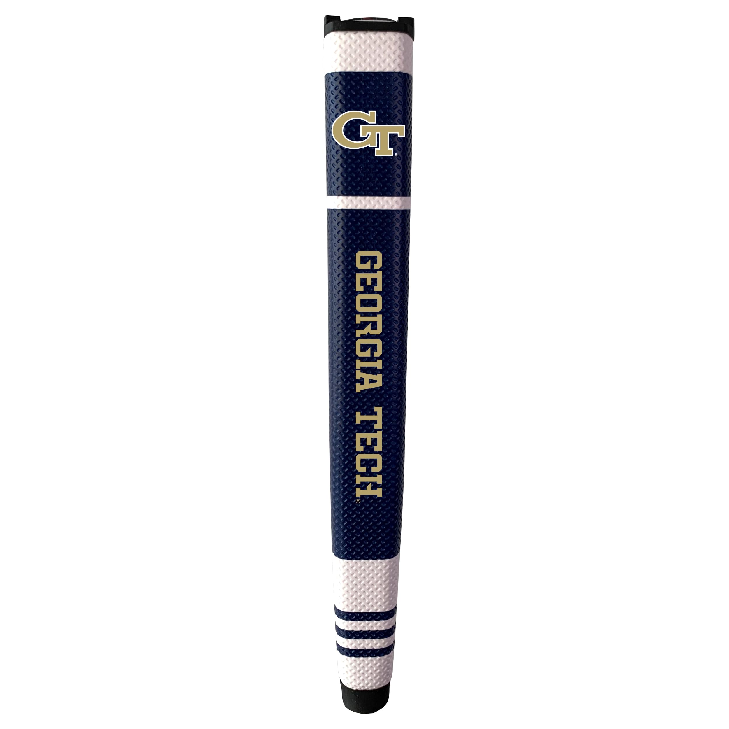 Team Golf NCAA Georgia Tech Yellow Jackets Golf Putter Grip Golf Putter Grip with Removable Gel Top Ball Marker, Durable Wide Gr