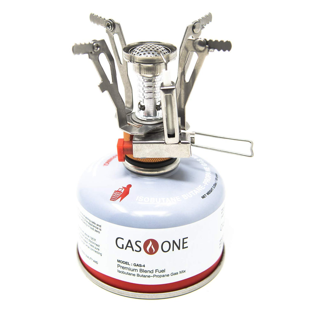 Gasone Camping Fuel Blend Isobutane Fuel Canister 100G (2 Pack)
