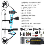 Pandarus Archery Ready To Hunt Lightweight Compound Bow Package For Adults And Youth,0-50 Lbs Draw Weight,290Fps,Limbs Made In U