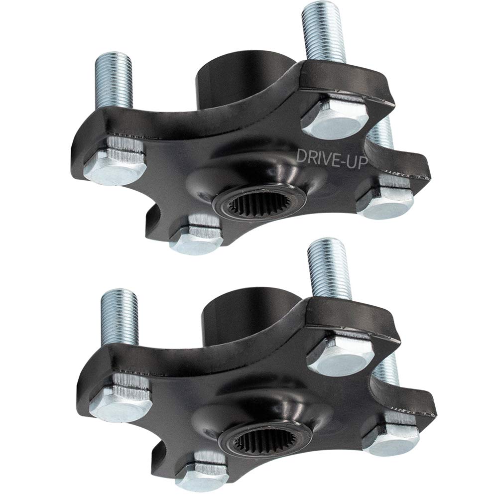 Drive-Up 2 Pack Ezgo Rear Wheel Hub Flange Plate For Rxv Electric 2008-Up Golf Cart Rear Axle Hub Assembly Oem 604112