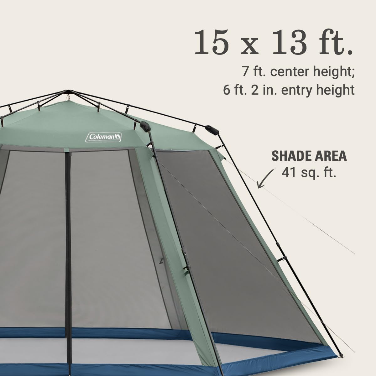 Coleman Skylodge 15 X 13 Instant Screen Canopy Tent