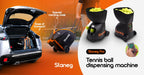 Staneg Pro Tennis Ball Machine - Battery-Powered Portable Launcher With Remote Control | 9 Training Programs | Adjustable Spin &