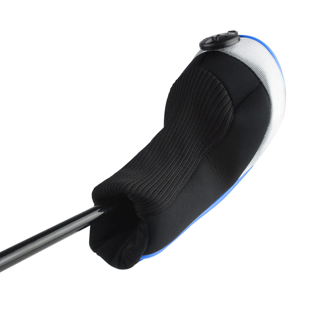 Andux Golf Hybrid Club Head Covers With Dial No. Tag Pack Of 3 Blue