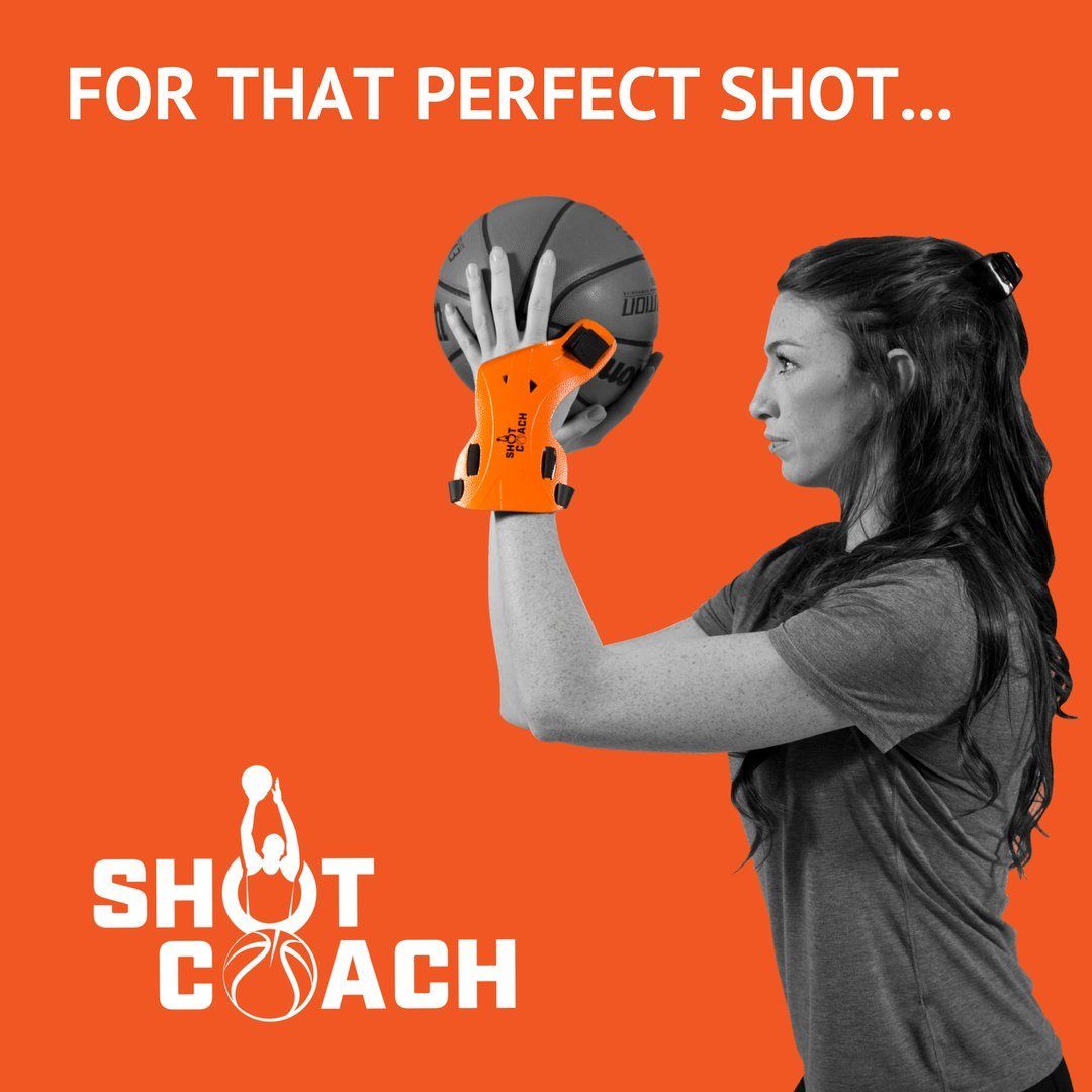 Shot Coach Basketball Shooting And Training Equipment Aid, Perfect Shot Form Every Time, Great For All Ages