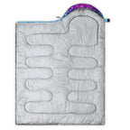 Axolotl Mermaid Scales Sleeping Bag For Kids Girls-Lightweight Warm Cold Weather Hike More Worry Less Sleeping Bag For Traveling