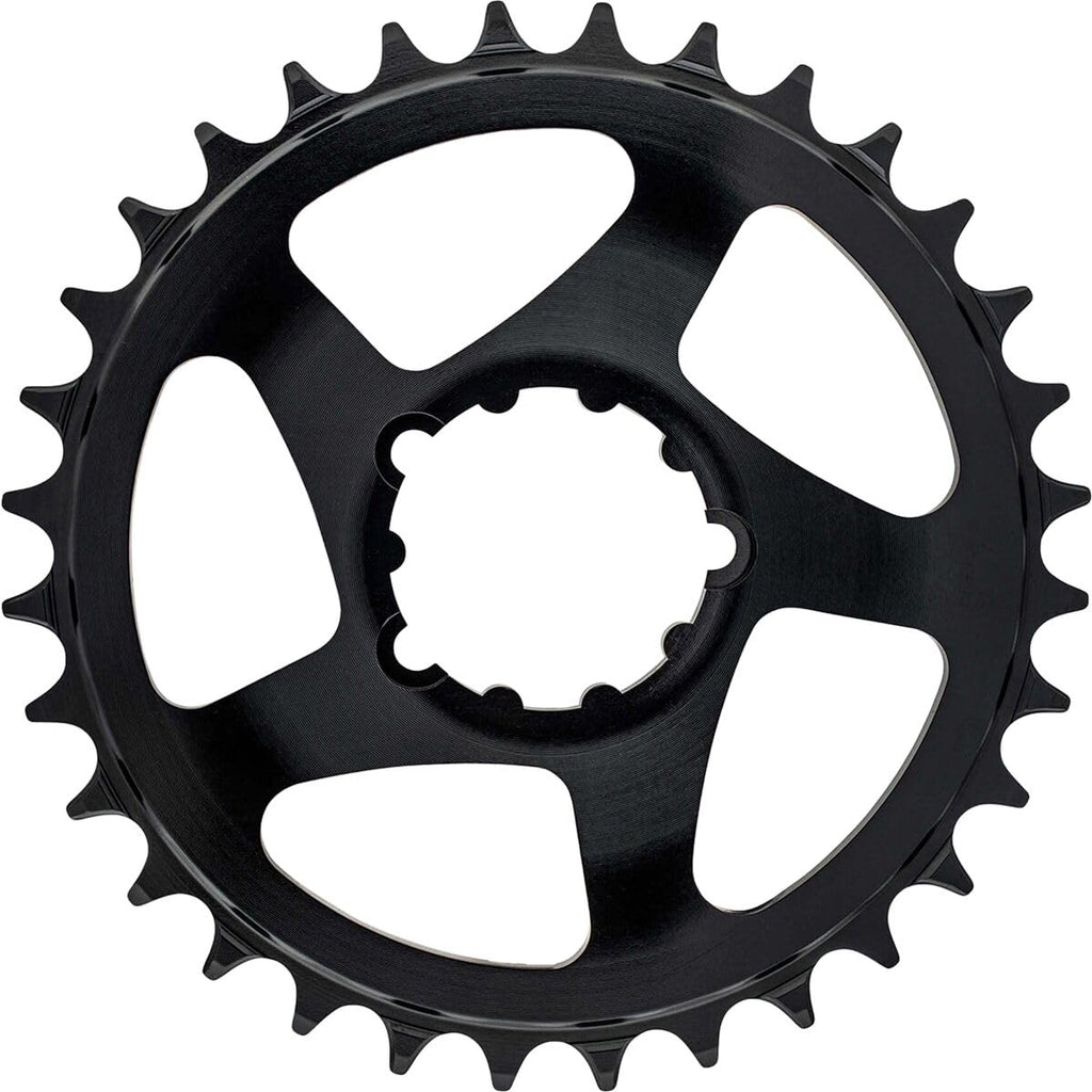 Raceface 3-Bolt Direct Mount, 36T Chainring, 9-12Sp, Bcd: Direct Mount, 7075-T6 Aluminum, Black