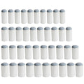 Pengxiaomei 40Pcs Slip On Pool Cue Tips Replacement Billiard Cue Tips 4 Sizes Slip-On Cue Tip(9Mm/10Mm/12Mm/13Mm, Each Size 10Pc