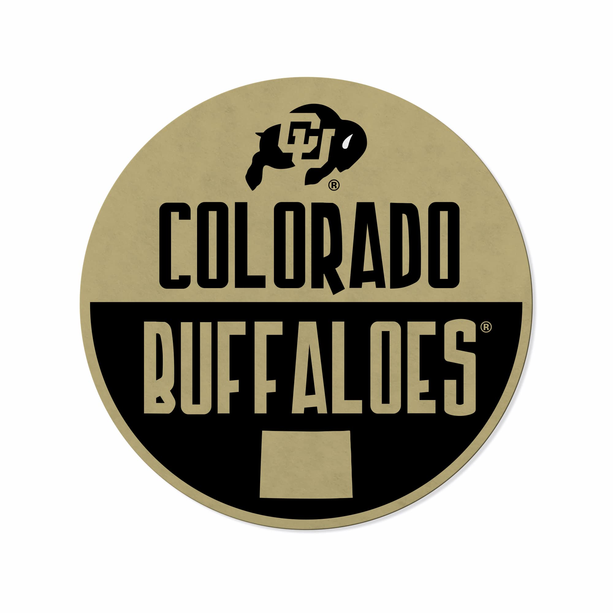 Rico Industries Ncaa Colorado Buffaloes Classic Shape Cut Pennant - Home And Living Room D  Cor - Soft Felt Ez To Hang