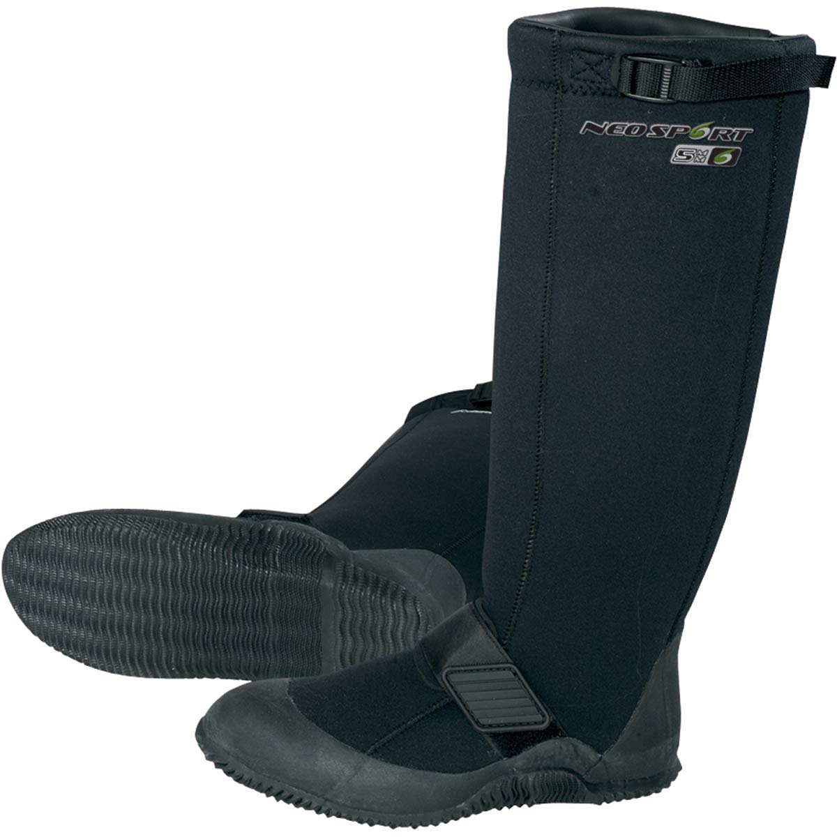 Neosport Wetsuits Explorer 5Mm Explorer Boot, Black, 11 - Water Shoes, Surfing & Diving