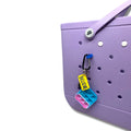 Boglets - Bogg Bag Carabiner Keys Holder Charm Accessory - Secure & Organize Your Keys Or Other Valuables In Your Bogg Bag - Mul