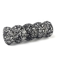 MERISHOPPSolid Foam Roller High Hardness Expanded Polypropylene Foam Roller Segmented Fitness Gear Rounded for Stretching Practi
