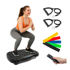ALSO GO Vibration Plate Exercise Machine, 120-Level & 3 Workout Modes Vibration Board for Weight Loss/Lymphatic Drainage, 400lbs